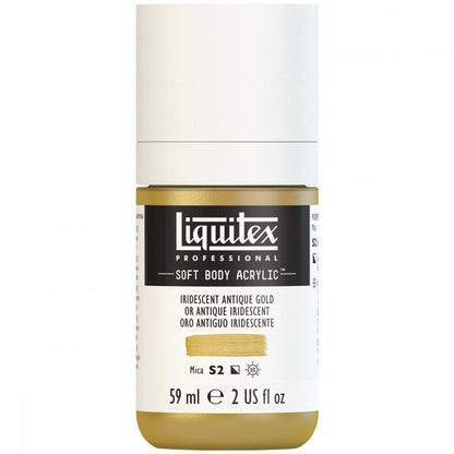 Tinta Acrílica Liquitex Soft Body 59ml S2 237 Iridescent Antique Gold