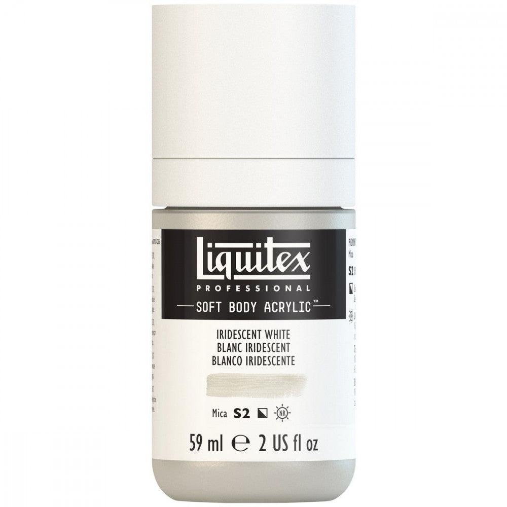 Tinta Acrílica Liquitex Soft Body 59ml S2 238 Iridescent White