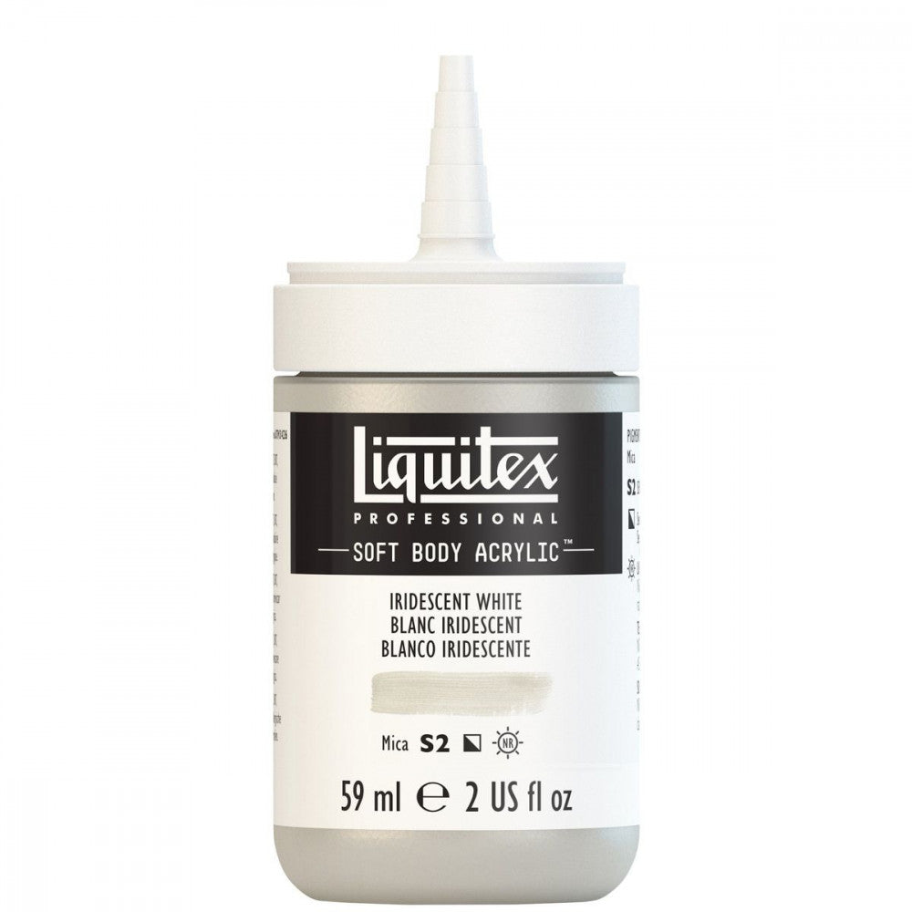 Tinta Acrílica Liquitex Soft Body 59ml S2 238 Iridescent White
