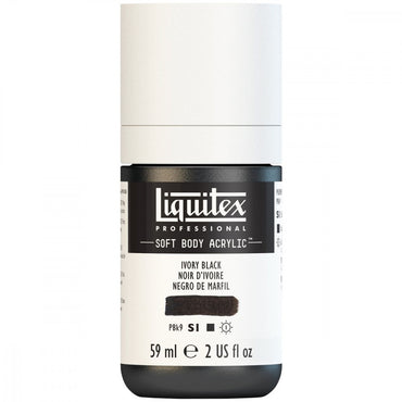 Tinta Acrílica Liquitex Soft Body 59ml S1 244 Iv1ory Black