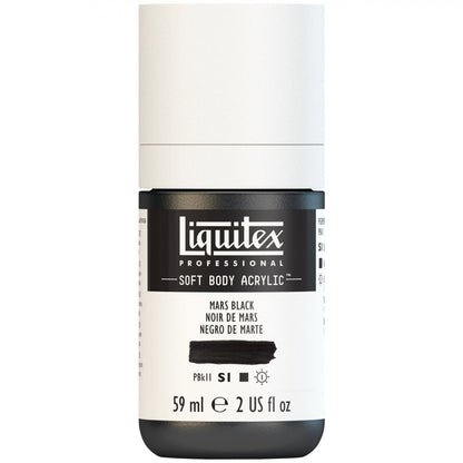 Tinta Acrílica Liquitex Soft Body 59ml S1 276 Mars Black