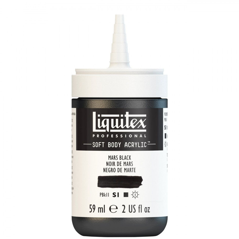 Tinta Acrílica Liquitex Soft Body 59ml S1 276 Mars Black