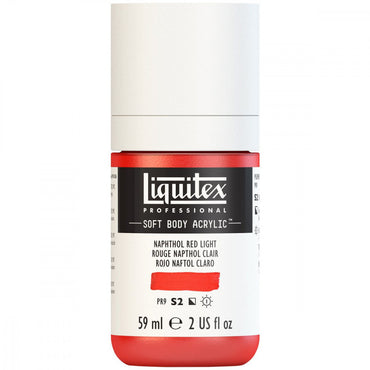Tinta Acrílica Liquitex Soft Body 59ml S2 294 Naphthol Red Light
