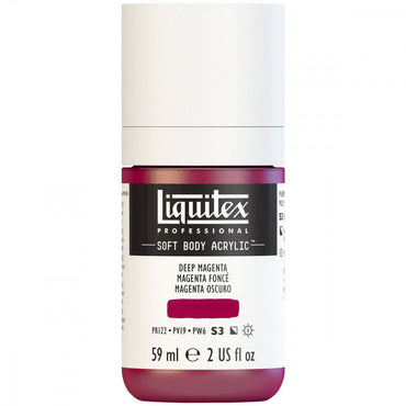 Tinta Acrílica Liquitex Soft Body 59ml S3 300 Deep Magenta