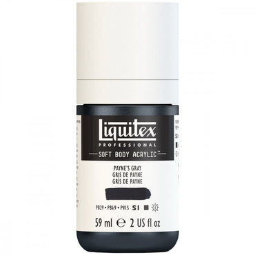 Tinta Acrílica Liquitex Soft Body 59ml S1 310 Paynes Gray