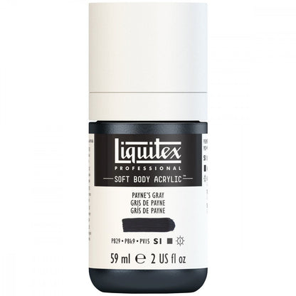 Tinta Acrílica Liquitex Soft Body 59ml S1 310 Paynes Gray