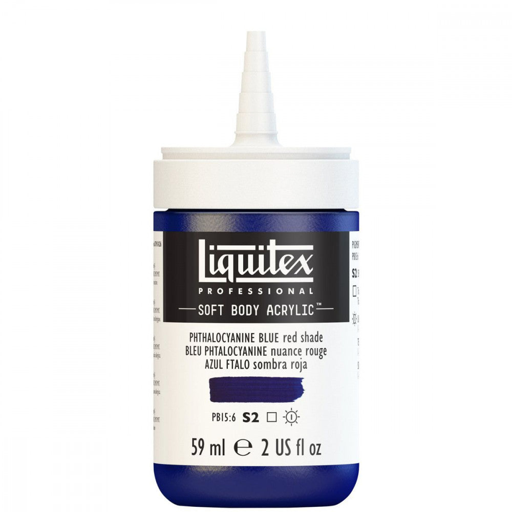 Tinta Acrílica Liquitex Soft Body 59ml S2 314 Phthalo Blue Red Shade