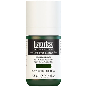 Tinta Acrílica Liquitex Soft Body 59ml S2 315 Sap Green Permanent