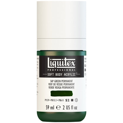 Tinta Acrílica Liquitex Soft Body 59ml S2 315 Sap Green Permanent