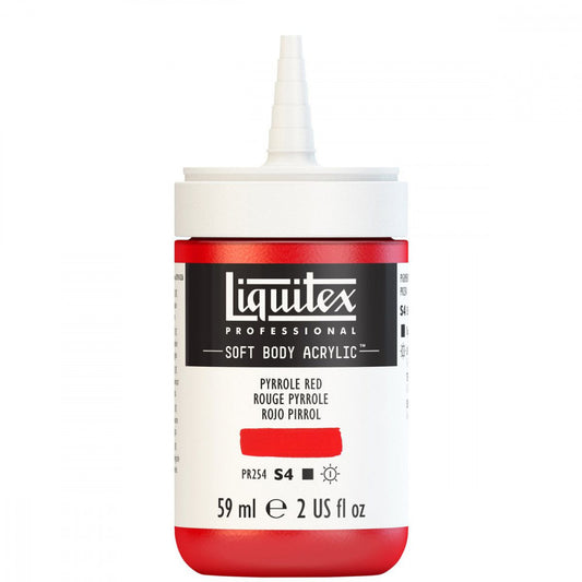 Tinta Acrílica Liquitex Soft Body 59ml S4 321 Pyrrole Red