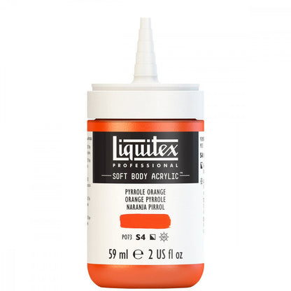 Tinta Acrílica Liquitex Soft Body 59ml S4 323 Pyrrole Orange