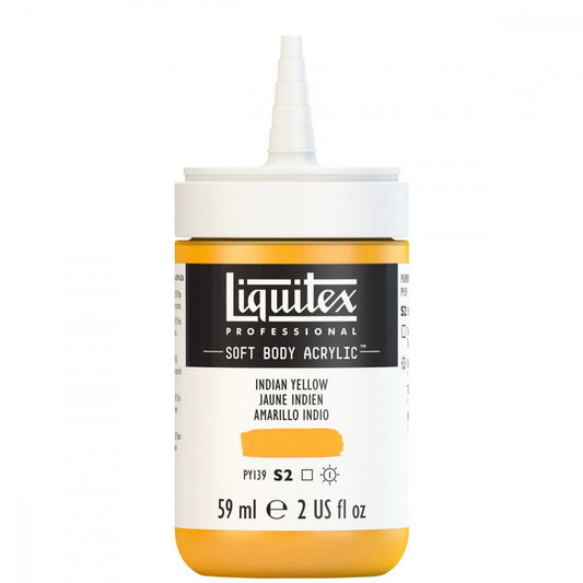 Tinta Acrílica Liquitex Soft Body 59ml S2 324 Indian Yellow