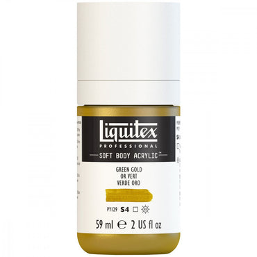 Tinta Acrílica Liquitex Soft Body 59ml S4 325 Green Gold