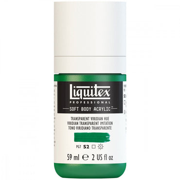 Tinta Acrílica Liquitex Soft Body 59ml S2 327 Transparent Veridian Hue