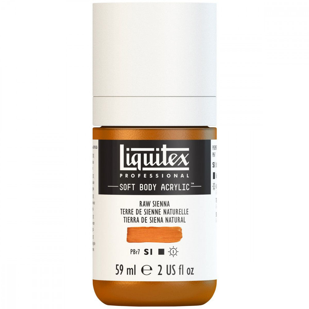 Tinta Acrílica Liquitex Soft Body 59ml S1 330 Raw Sienna