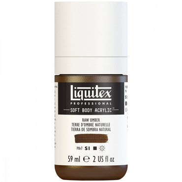Tinta Acrílica Liquitex Soft Body 59ml S1 331 Raw Umber 