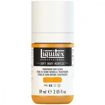 Tinta Acrílica Liquitex Soft Body 59ml S3 332 Transparent Raw Sienna