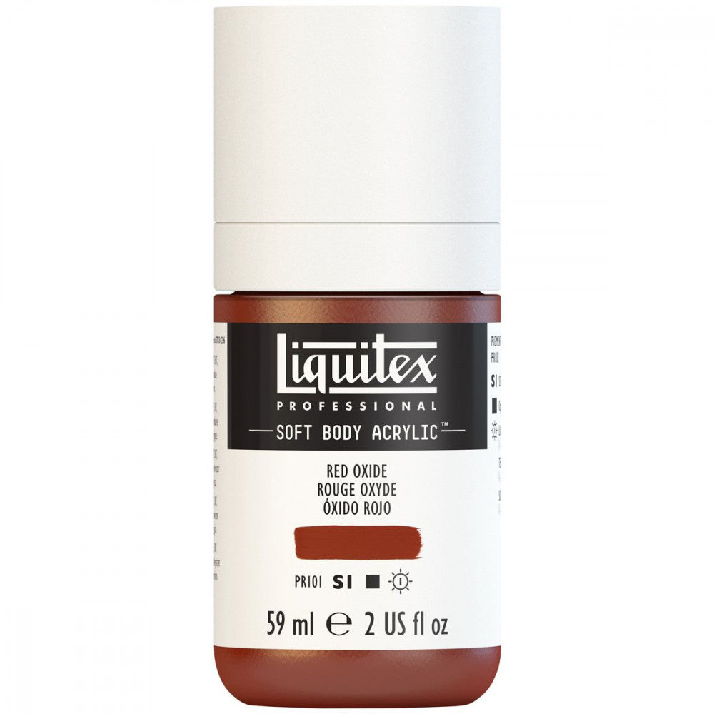 Tinta Acrílica Liquitex Soft Body 59ml S1 335 Red Oxide
