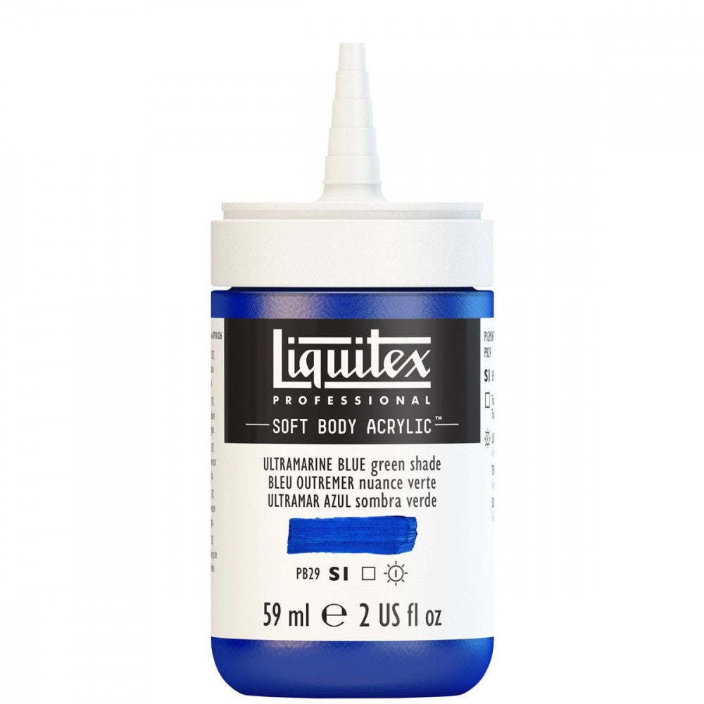 Tinta Acrílica Liquitex Soft Body 59ml S1 380 Ultramarine Blue Green Shade