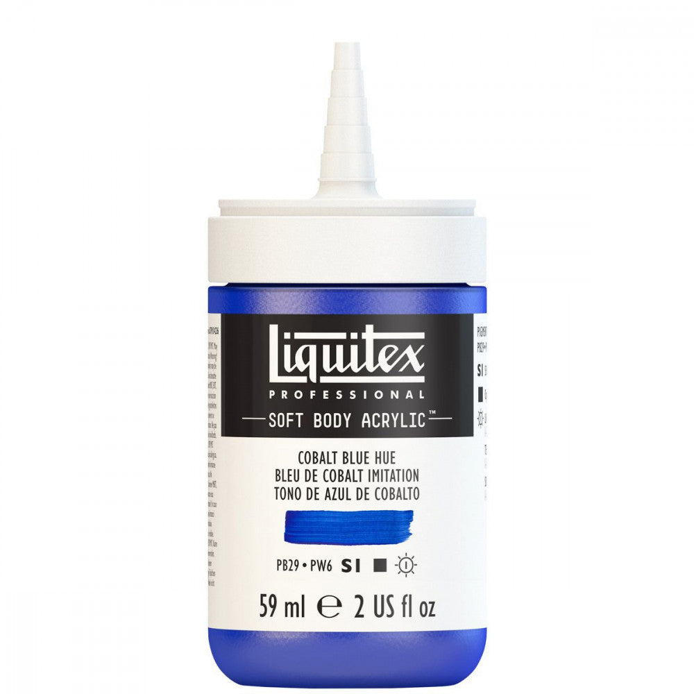 Tinta Acrílica Liquitex Soft Body 59ml S1 381 Cobalt Blue Hue