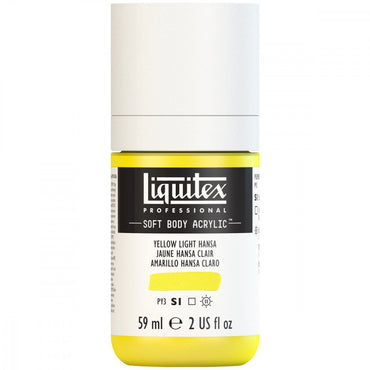Tinta Acrílica Liquitex Soft Body 59ml S1 411 Yellow Light Hansa