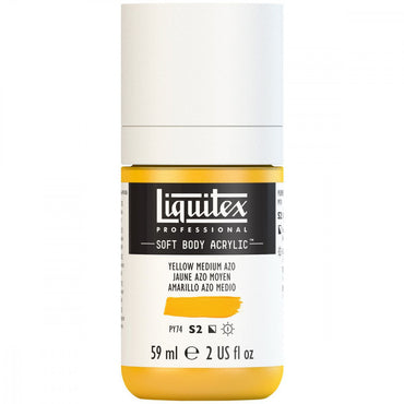 Tinta Acrílica Liquitex Soft Body 59ml S2 412 Yellow Medium Azo