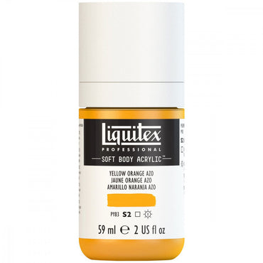 Tinta Acrílica Liquitex Soft Body 59ml S2 414 Yellow Orange Azo