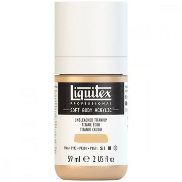 Tinta Acrílica Liquitex Soft Body 59ml S1 434 Unbleached Titanium