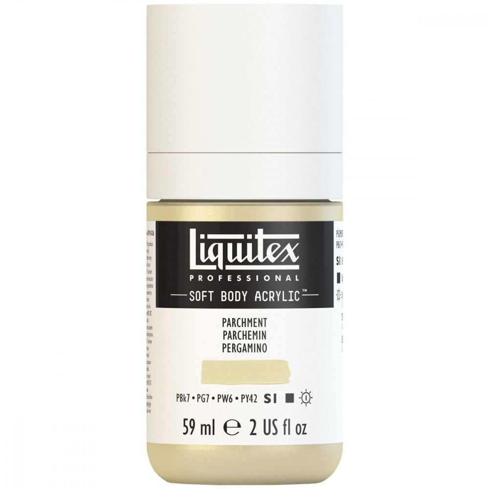 Tinta Acrílica Liquitex Soft Body 59ml S1 436 Parchment