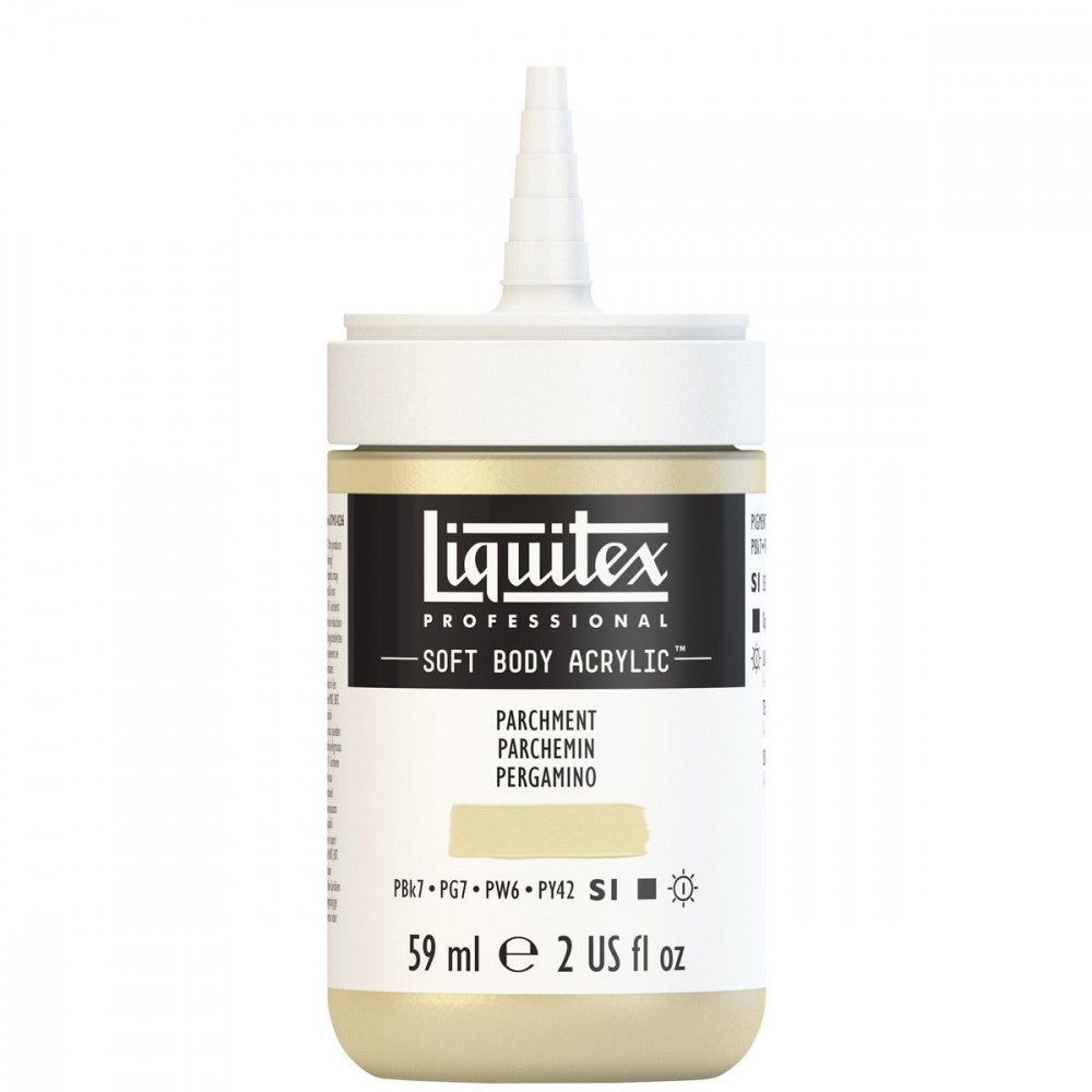 Tinta Acrílica Liquitex Soft Body 59ml S1 436 Parchment