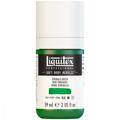 Tinta Acrílica Liquitex Soft Body 59ml S2 450 Emerald Green