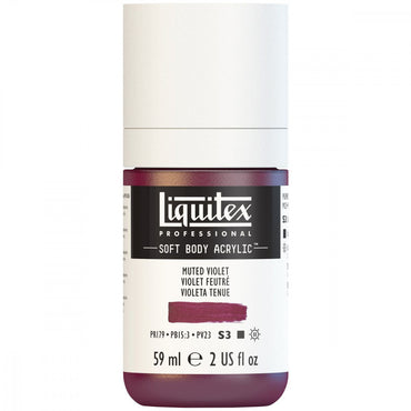 Tinta Acrílica Liquitex Soft Body 59ml S3 502 Muted Violet