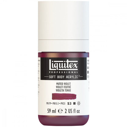 Tinta Acrílica Liquitex Soft Body 59ml S3 502 Muted Violet