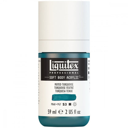Tinta Acrílica Liquitex Soft Body 59ml S3 503 Muted Turquoise