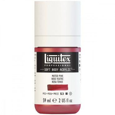 Tinta Acrílica Liquitex Soft Body 59ml S3 504 Muted Pink