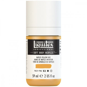 Tinta Acrílica Liquitex Soft Body 59ml S2 601 Naples Yellow Hue