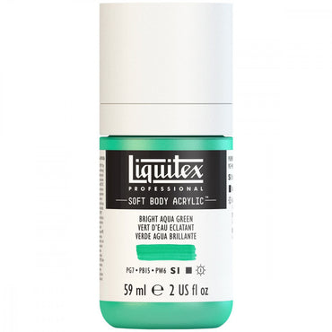 Tinta Acrílica Liquitex Soft Body 59ml S1 660 Bright Aqua Green
