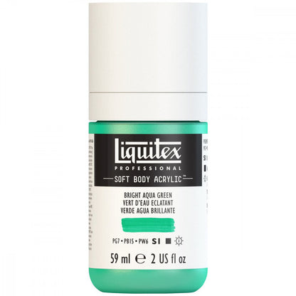Tinta Acrílica Liquitex Soft Body 59ml S1 660 Bright Aqua Green