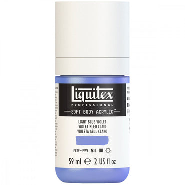 Tinta Acrílica Liquitex Soft Body 59ml S1 680 Light Blue Violet