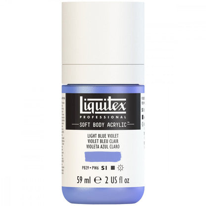 Tinta Acrílica Liquitex Soft Body 59ml S1 680 Light Blue Violet