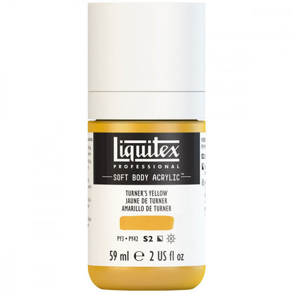 Tinta Acrílica Liquitex Soft Body 59ml S2 730 Turnes Yellow