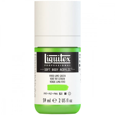 Tinta Acrílica Liquitex Soft Body 59ml S1 740 Vivid Lime Green