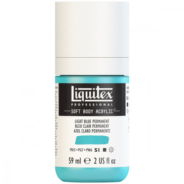 Tinta Acrílica Liquitex Soft Body 59ml S1 770 Light Blue Permanent
