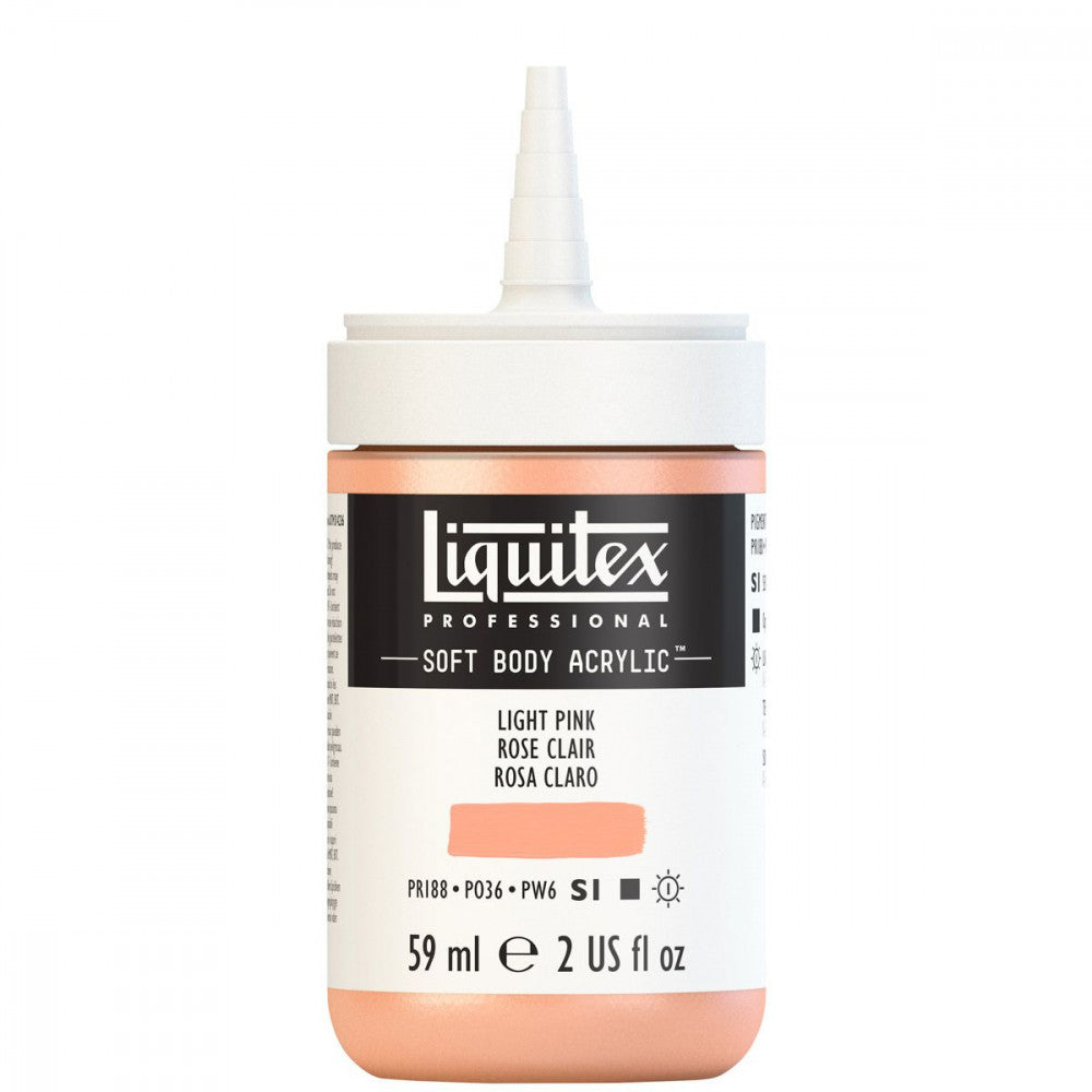 Tinta Acrílica Liquitex Soft Body 59ml S1 810 Light Pink