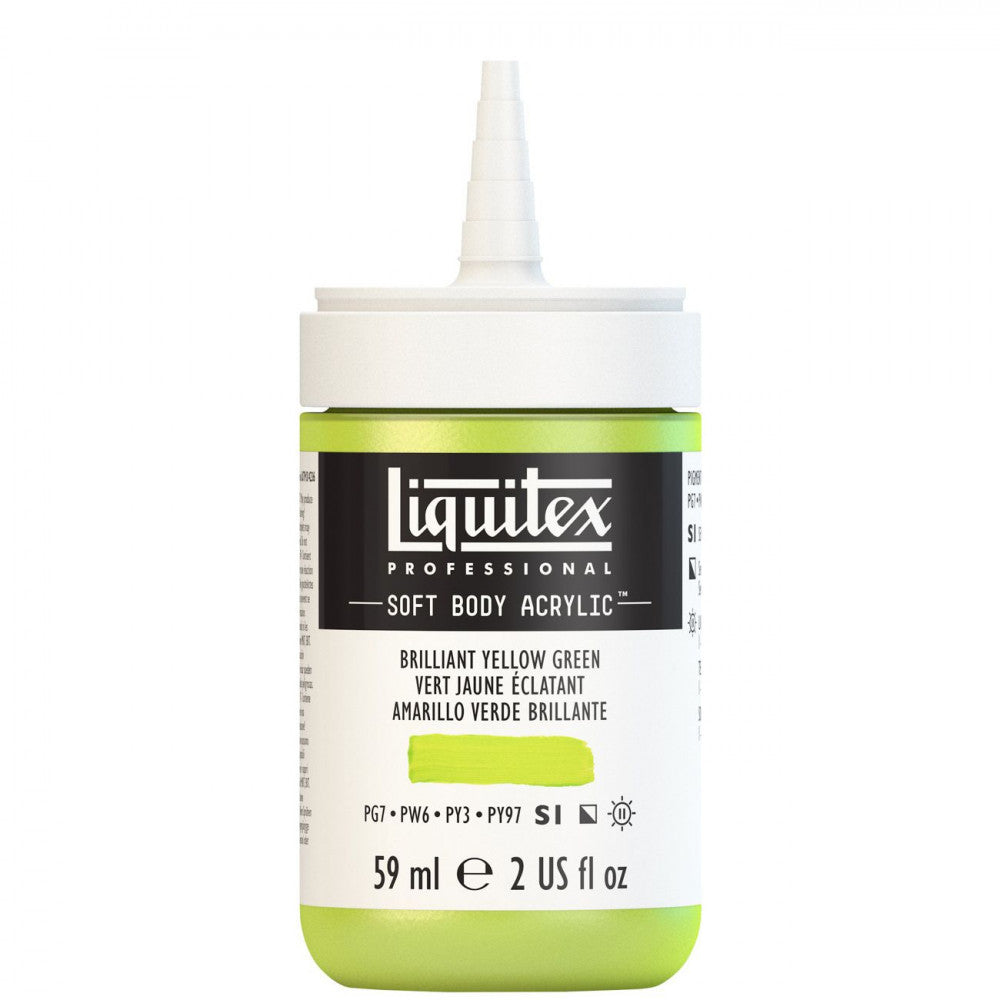 Tinta Acrílica Liquitex Soft Body 59ml S1 840 Brilliant Yellow Green