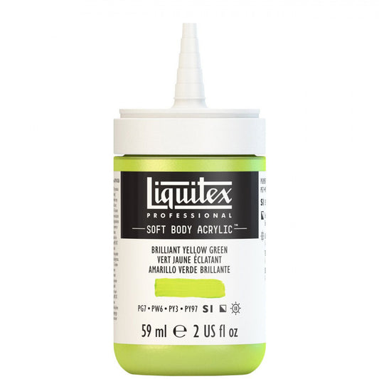 Tinta Acrílica Liquitex Soft Body 59ml S1 840 Brilliant Yellow Green
