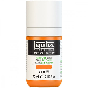 Tinta Acrílica Liquitex Soft Body 59ml S4 892 Cadmium Free Orange