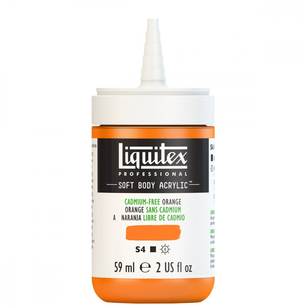 Tinta Acrílica Liquitex Soft Body 59ml S4 892 Cadmium Free Orange
