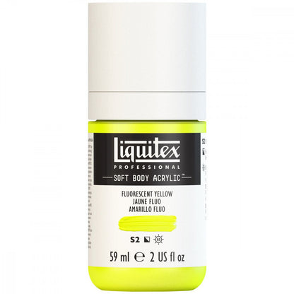 Tinta Acrílica Liquitex Soft Body 59ml S2 981 Fluorescent Yellow