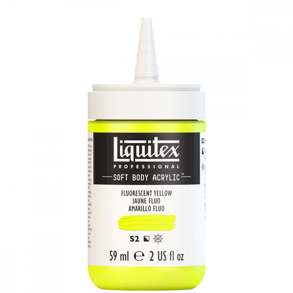 Tinta Acrílica Liquitex Soft Body 59ml S2 981 Fluorescent Yellow